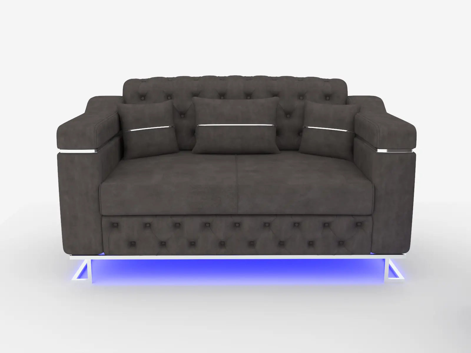  Dark Gray 2 Seater