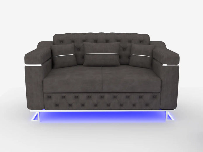  Dark Gray 2 Seater