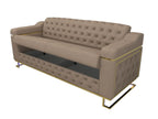Cream 3 Seater
