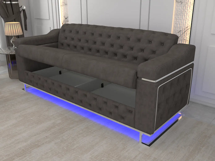 Dark Gray 3 Seater
