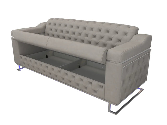 Gray 3 Seater