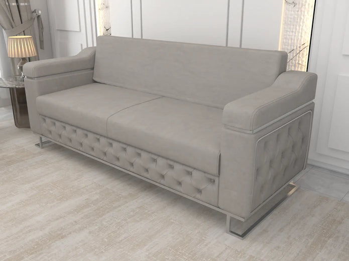 Gray 3 Seater