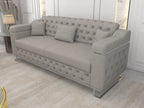 Gray 3 Seater