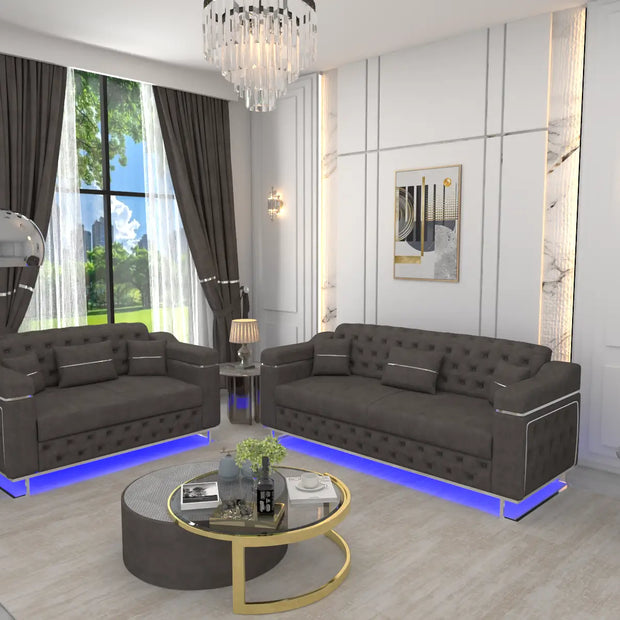 Dark Gray 3+2 Seater