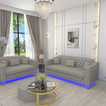 Gray 3+2 Seater