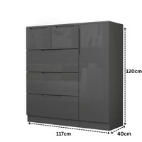 Capri 5 Drawer Chest