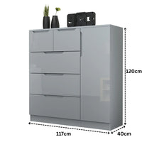 Capri 5 Drawer Chest