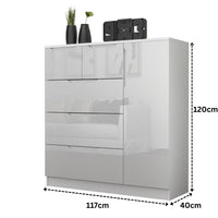Capri 5 Drawer Chest