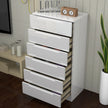6 Tier High Gloss Chest of Drawers