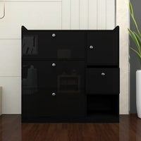 Dublin 3 Tier Shoe Cabinet