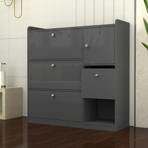 Dublin 3 Tier Shoe Cabinet