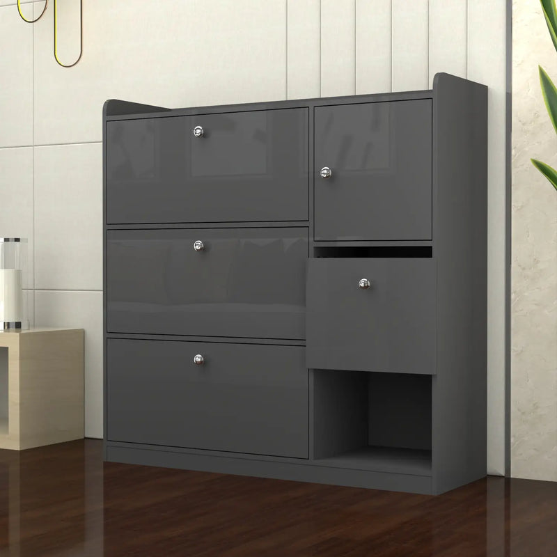 Dublin 3 Tier Shoe Cabinet