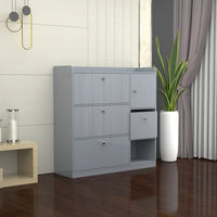 Dublin 3 Tier Shoe Cabinet