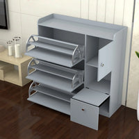 Dublin 3 Tier Shoe Cabinet