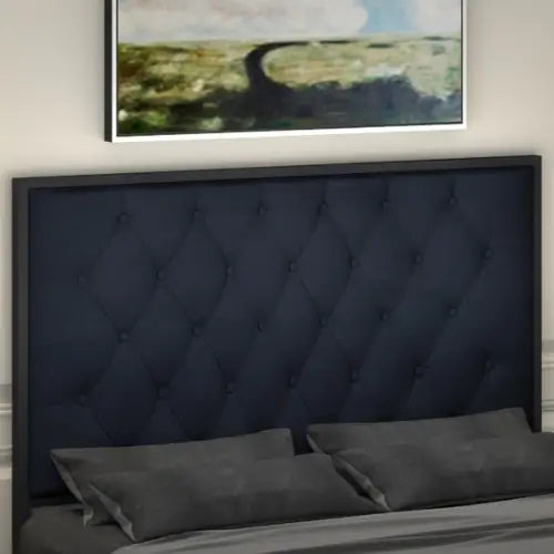 German Metal Bed | COLOR: Black | SIZE: Single, Small/Double, Double, King 