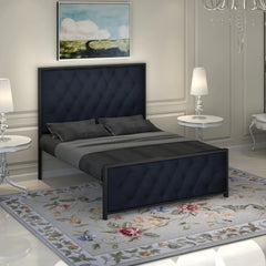 German Metal Bed | COLOR: Black | SIZE: Single, Small/Double, Double, King 