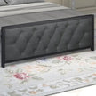 German Metal Bed | COLOR: Gray | SIZE: Single, Small/Double, Double, King 