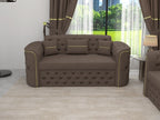 Brown 2 seater