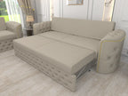 Cream 3 seater
