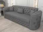 Gray 3 seater