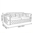 Mink 3 seater