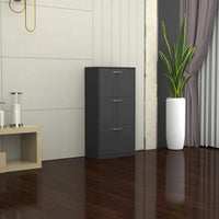 Lyon 3 Tier Shoe Cabinet