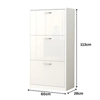 Lyon 3 Tier Shoe Cabinet