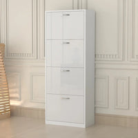 Lyon 4 Tier Shoe Cabinet