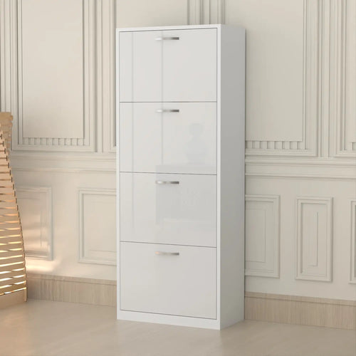 Lyon 4 Tier Shoe Cabinet