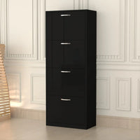 Lyon 4 Tier Shoe Cabinet