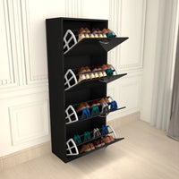 Lyon 4 Tier Shoe Cabinet