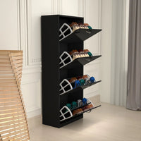 Lyon 4 Tier Shoe Cabinet