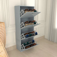 Lyon 4 Tier Shoe Cabinet
