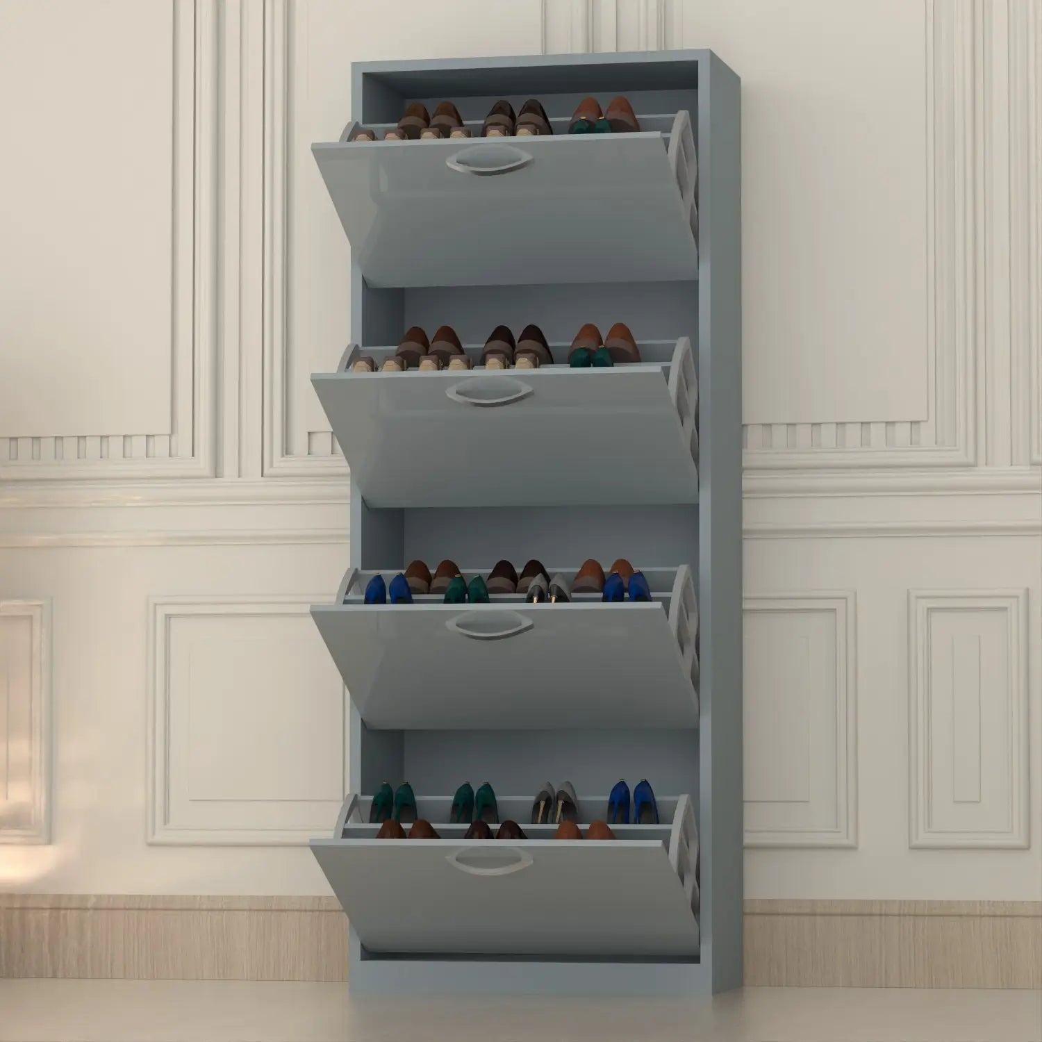 Lyon | 4 Tier | Grey