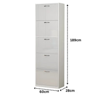 Lyon 5 Tier Shoe Cabinet