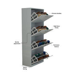 Lyon | 4 Tier | Grey