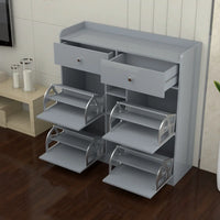 Miami 4 Tier Shoe Cabinet