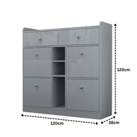 Miami 4 Tier Shoe Cabinet
