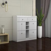 Miami 4 Tier Shoe Cabinet