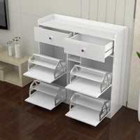 Miami 4 Tier Shoe Cabinet