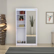 Porto 2 Doors Wardrobe | COLOR: White | SIZE: 125cm 