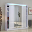 Porto 2 Doors Wardrobe | COLOR: White | SIZE: 165cm