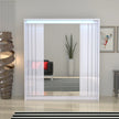 Porto 2 Doors Wardrobe | COLOR: White | SIZE: 165cm