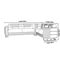 MayFair Corner Sofa Bed