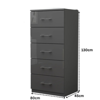 Riga 5 Drawer Chest