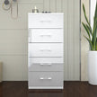 Riga 5 Drawers Chest | COLOR: White | SIZE: 60cm , 80cm 