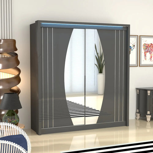 Rome 2 Doors Wardrobe
