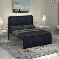 Swiss Metal Bed | COLOR: Black | SIZE: Single, Small/Double, Double, King 