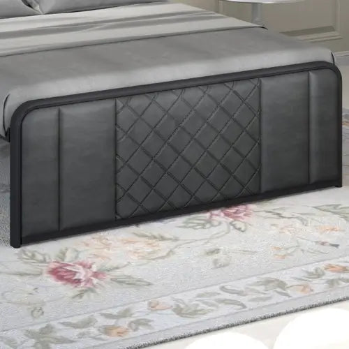 Swiss Metal Bed | COLOR: Gray | SIZE: Single, Small/Double, Double, King 