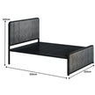 Swiss Metal Bed | COLOR: Gray | SIZE: Single, Small/Double, Double, King 